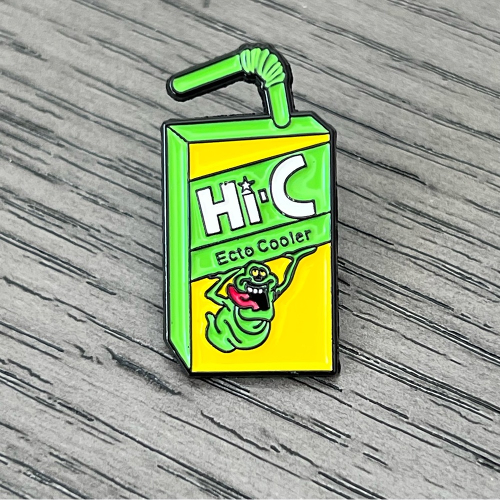 Ghostbusters - Enamel Pin - “Hi-C Ecto Cooler Slimer”